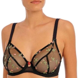 ROSE BLOSSOM PLUNGE BRA